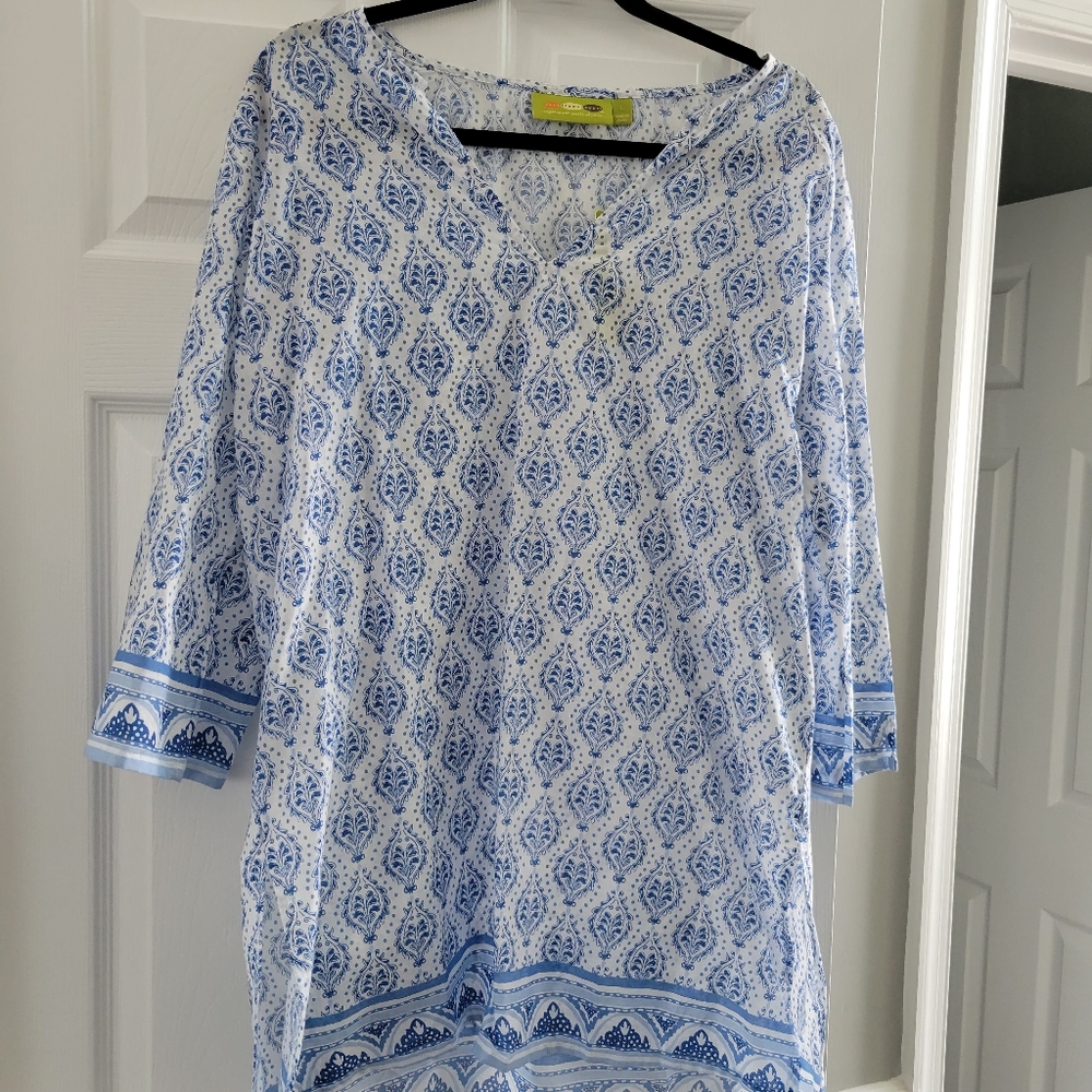 Rock Flower Paper Beach coverup